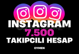 ⭐[MAİL TESLİM] İNSTAGRAM 7500 TAKİPÇİLİ HESAP⭐