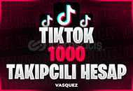 ⭐ [MAİL TESLİM] TİKTOK 1000 TAKİPÇİLİ HESAP ⭐