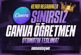 ⚡ CANVA ÖĞRETMEN Garantili + MAİLİNİZE ⚡