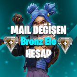 ⭐MAİL + TR MAİL DEĞİŞEN BRONZ ELO HESAP⭐