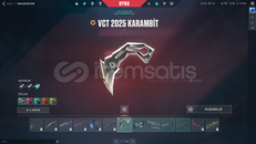 ⭐MAİL + VCT 2025 Karambit + 33 SKİN MAİNLİK ⭐
