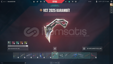 MAİL + VCT 2025 Karambit'li 66 SKİN MAİNLİK