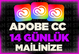 MAİLİNİZE TANIMLANIR | 14 Günlük Adobe CC