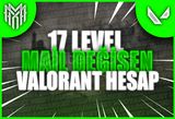 [MAİL DEĞİŞEN] 17 LEVEL UNRATED HESAPLAR