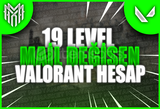 [MAİL DEĞİŞEN] 19 LEVEL UNRATED HESAPLAR