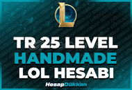 ⭐[MAİLLİ] 25 Seviye TR Handmade Hesap!⭐