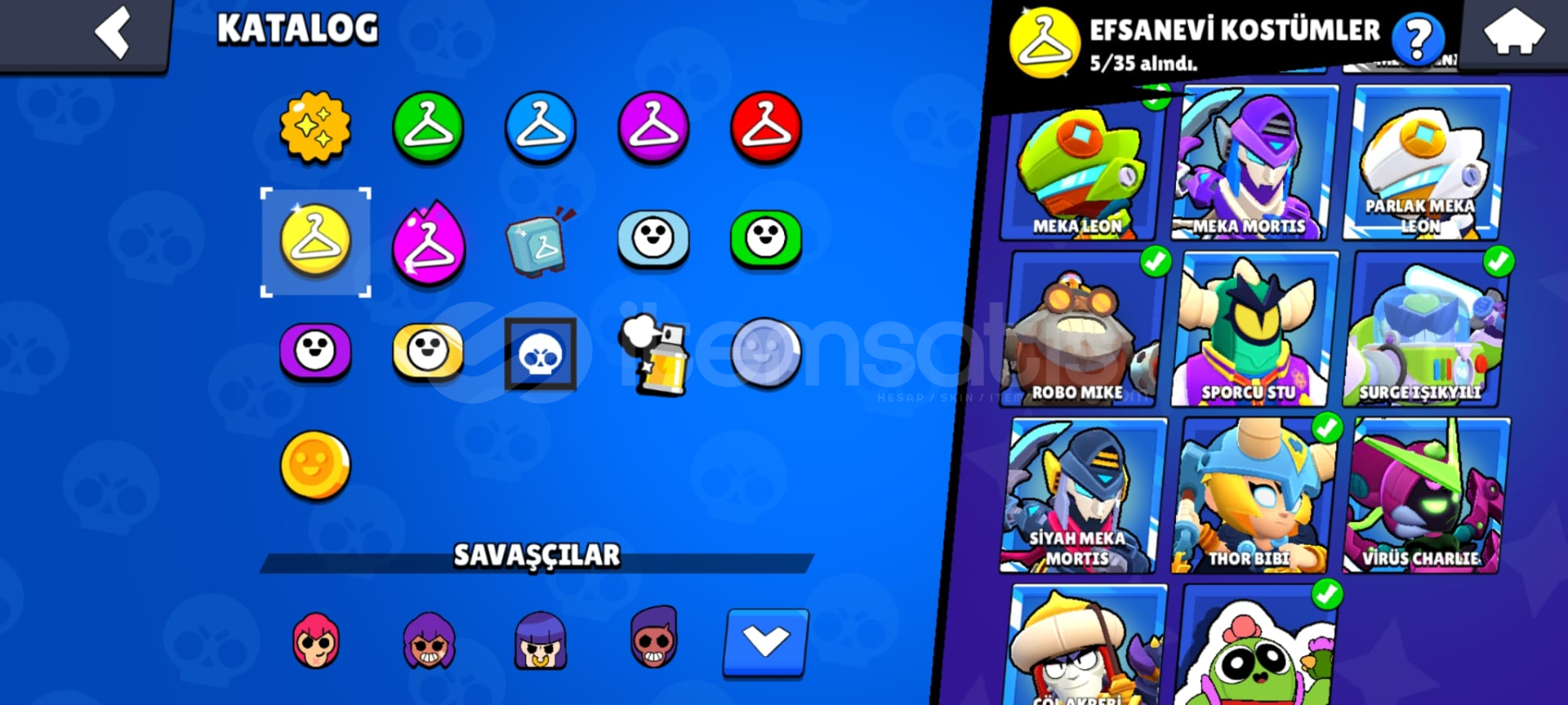 Mailli 29k Brawl Stars + 9k Clash Royale Hesabı Mailli 29k Brawl Stars + 9k Clash Royale Hesabı