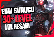 ⭐[MAİLLİ] 30+ Seviye Handmade EUW Hesap!⭐