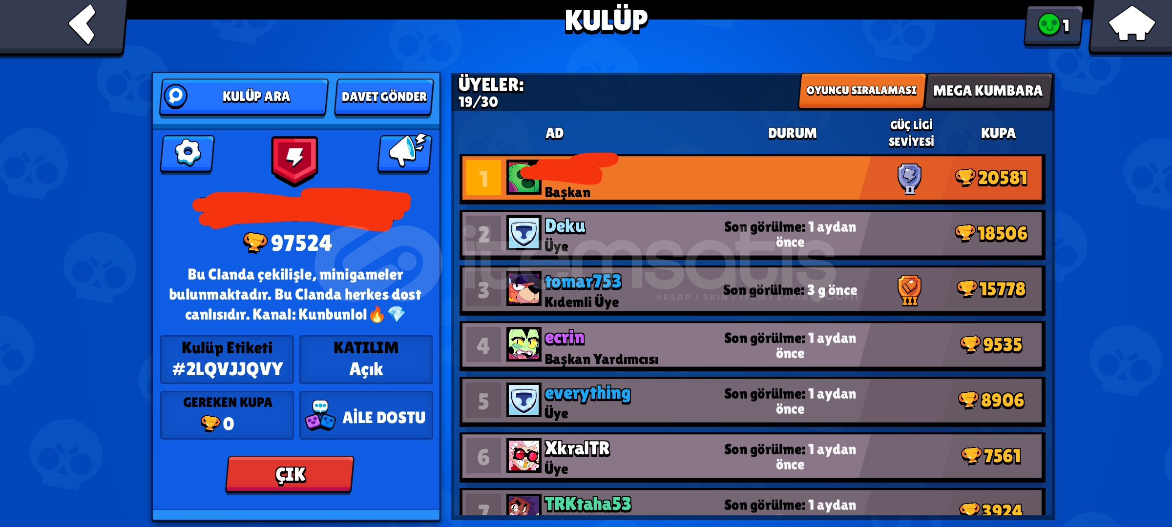 MAİLLİ DOPDOLU ANA HESABIMI SATIYORUM! MAİLLİ DOPDOLU ANA HESABIMI SATIYORUM!