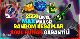 ⚡MAILSIZ MYTHIC FRUITLI MAIL DEĞİŞEN HESAP⚡