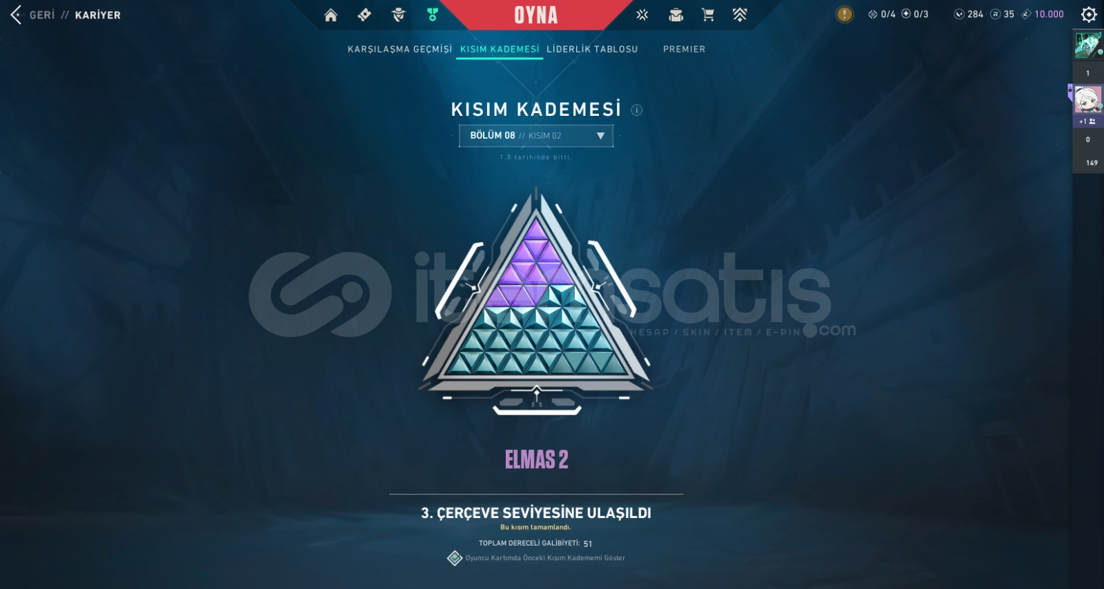 MAIN HESAP + DÜŞÜK RANK + ÇOK FAZLA SKİN MAIN HESAP + DÜŞÜK RANK + ÇOK FAZLA SKİN