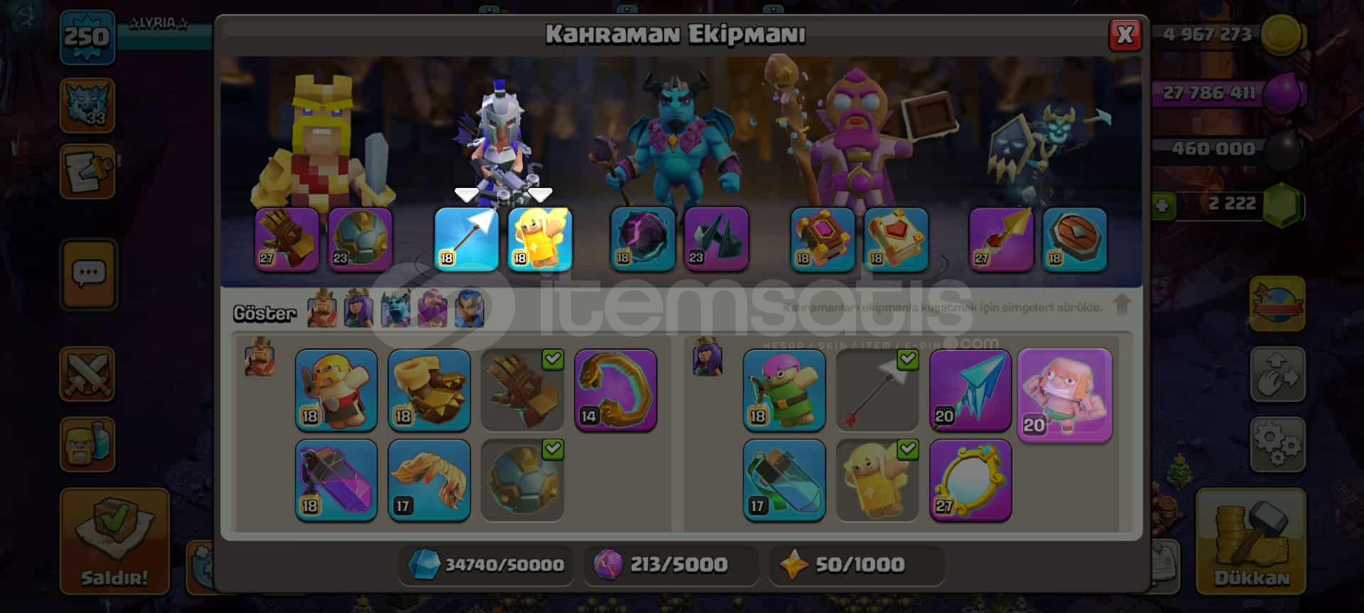 MAİNLEMELİK CLASH OF CLANS HESABI MAİNLEMELİK CLASH OF CLANS HESABI