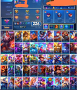 MAINLİK BOL KOSTUM HESAPLAR+200Skin+100 Hero