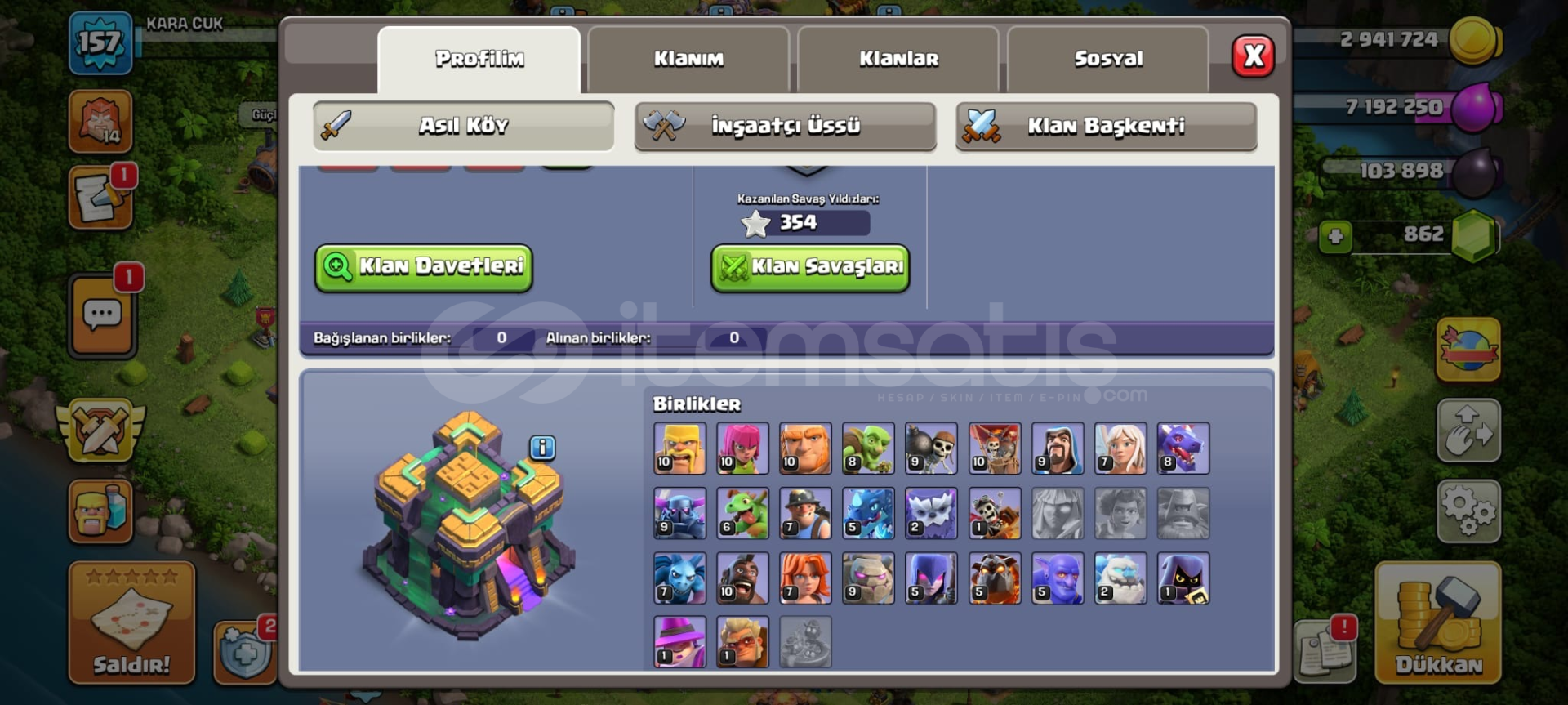 Mainlik COC hesabı Mainlik COC hesabı
