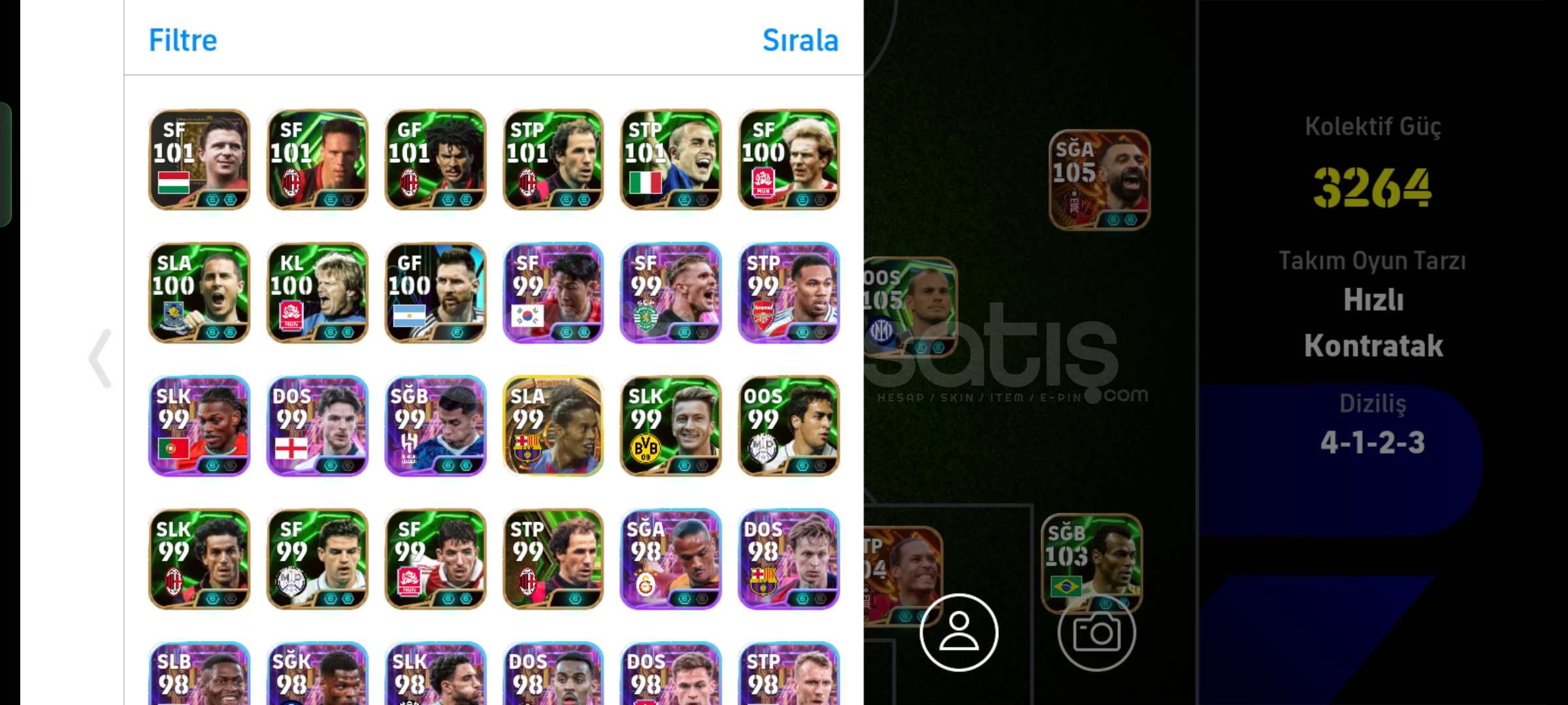 Mainlik pes hesabı satılık kesin alıcı yazsın Mainlik pes hesabı satılık kesin alıcı yazsın