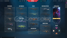 Mainlik valorant hesabı seri tetik koleksiyonlu