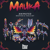 ⭐Malika Animated Weapons & Tools Set⭐