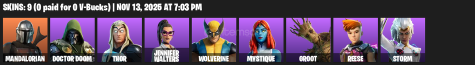 MANDALORİAN | MARVEL SKİNLERİ | İNDİRİMLİ