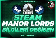 ⭐MANOR LORDS - STEAM TÜM BİLGİLERİ DEĞİŞEN⭐