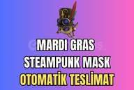 Mardi Gras Steampunk Mask | Anahtar (Key)