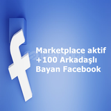 Marketplace aktif +100 Arkadaşlı Bayan Facebook