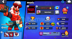  Mars şöhreti 56K +280 Kostümlü Nadir BS hesabı