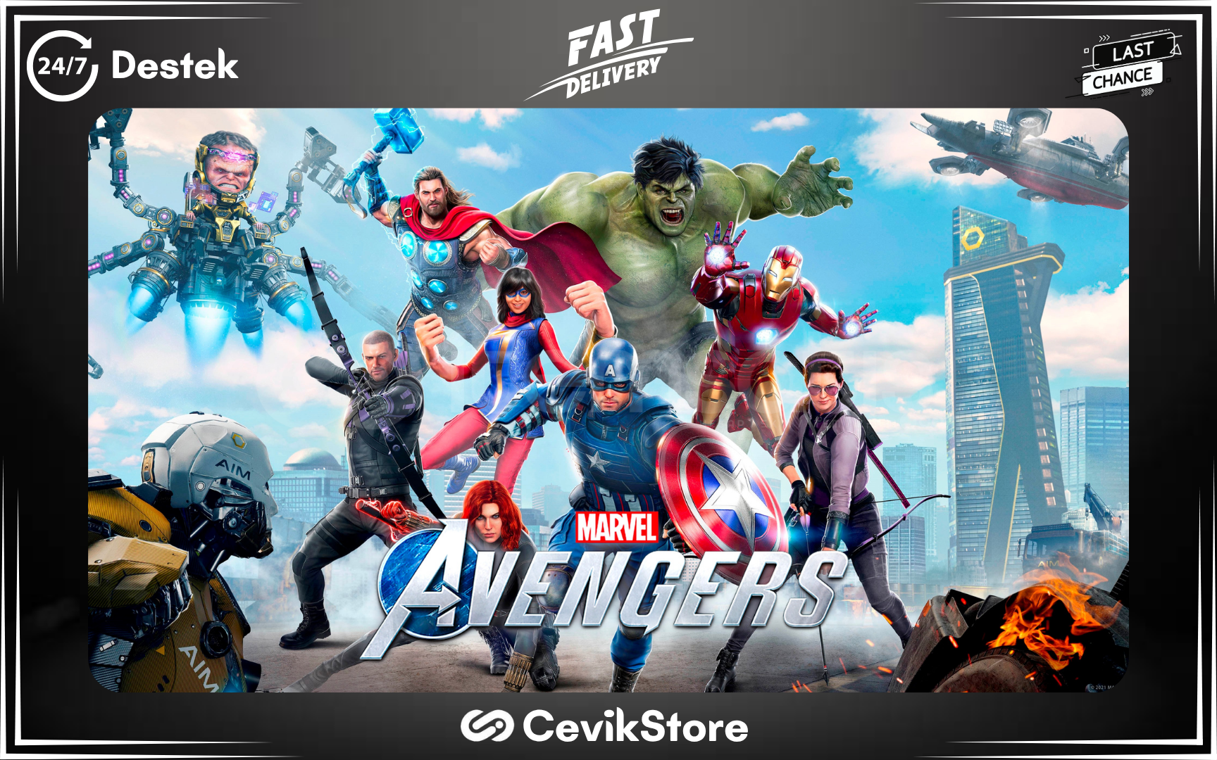 ⭐Marvel Avengers + Garanti⭐ ⭐Marvel Avengers + Garanti⭐