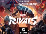 Marvel Rivals - 10 Level Ranked Ready Hesap