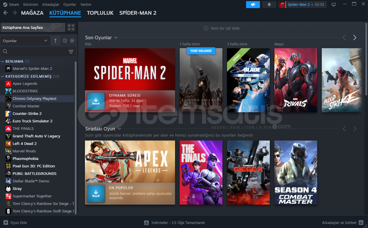 ⭐ MARVEL'S SPIDER-MAN 2 HESAP ⭐ MARVEL'S SPIDER-MAN 2 HESAP