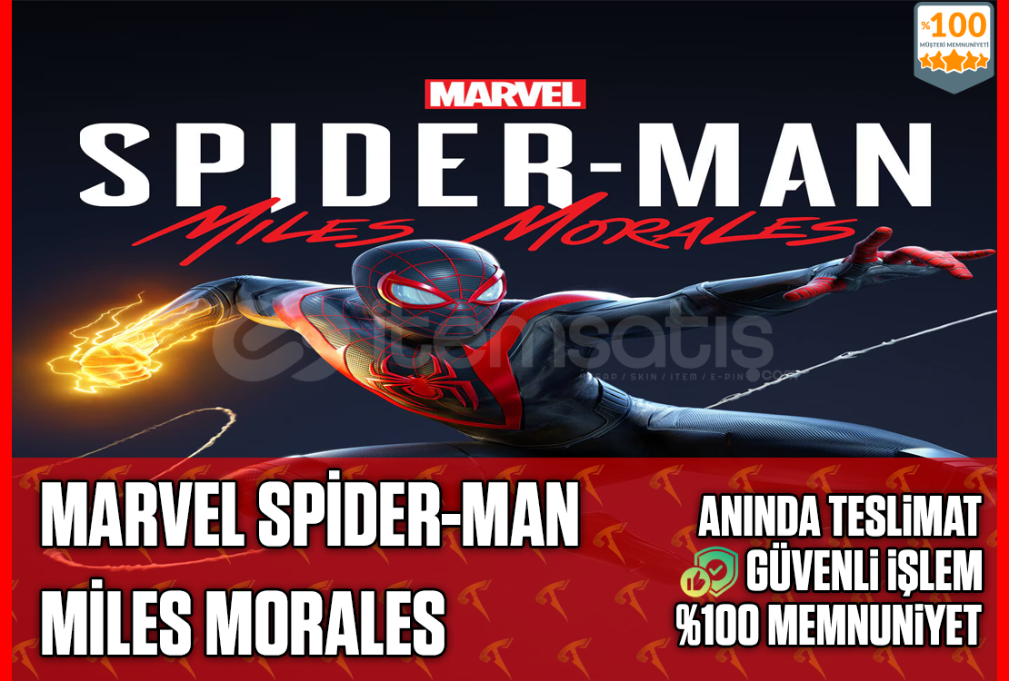 ⭐️☘️Marvel's Spiderman Miles Morales❤️Garanti❤️ ⭐️☘️Marvel's Spiderman Miles Morales❤️Garanti❤️