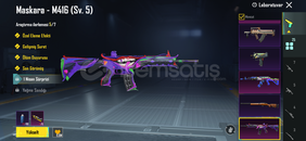 MASKARA 5 FİRAVUN S4 SAÇ YUZ