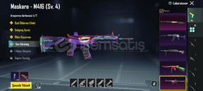 Maskara M4 4 Seviye 2 Dodgeli Hesap