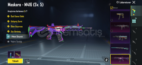 MASKARA M4 5 SEVIYE 73 DESTANSI 3XSUIT