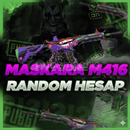 ⭐MASKARA M416⭐ RANDOM HESAP PUBG MOBİLE⭐