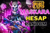 [MASKARA+ RANDOM HESAP PUBG MOBILE | OTO TESLİM