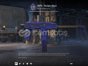 MASMAVİ PARLAYAN MP9