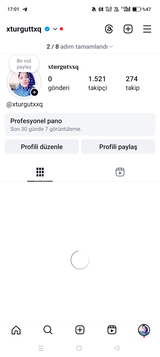MAVİ TİK AÇIK İNSTAGRAM HESABI