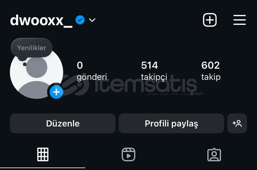 ⭐️Mavi Tik Alınmış Hesap 514 Takipçili Hesap⭐️ ⭐️Mavi Tik Alınmış Hesap 514 Takipçili Hesap⭐️