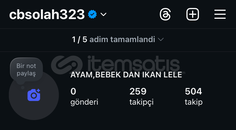 ⭐️Mavi Tik Alınmış Ucuz Hesap⭐️