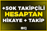 MAVİ TİKLİ HESAPTAN HİKAYE + TAKİP