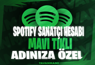 Mavi Tikli Spotify Sanatçı Hesabı 