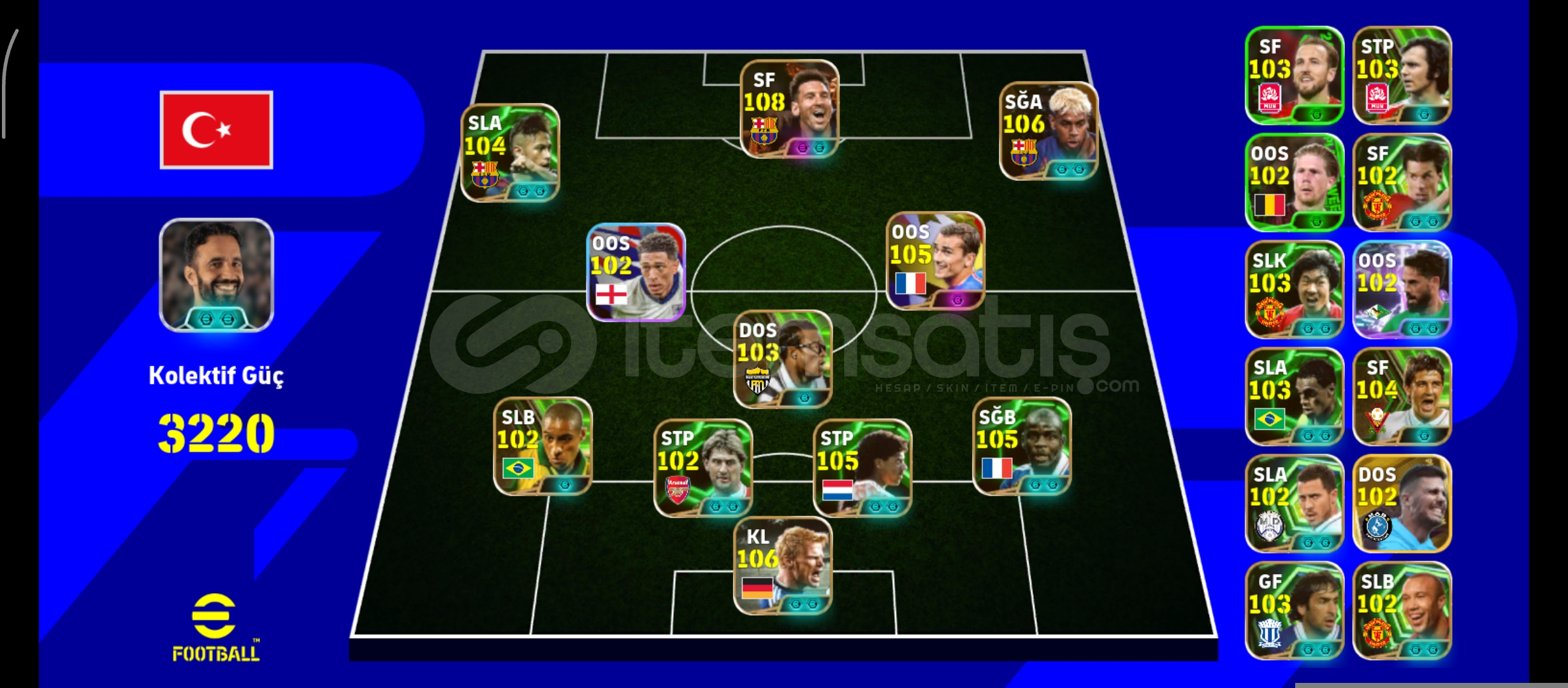 ★Max 3222kg★108 Messi Bariyer thuram ★Max 3222kg★108 Messi Bariyer thuram