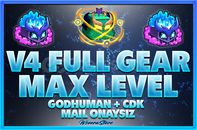 ✅MAX LEVEL+GH+CDK+RANDOM RACE V4 FULL GEAR
