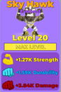 Max Level Sky Hawk - Muscle Legends