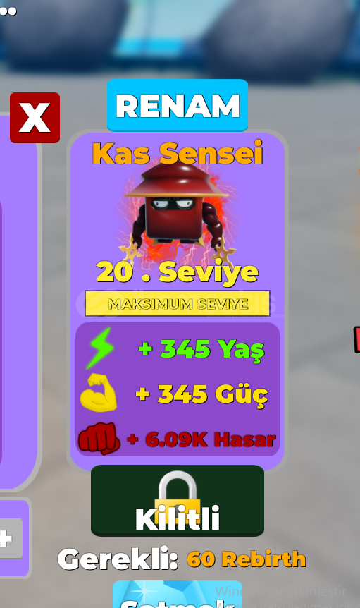 Max Lvl Kas Sensei - Muscle Legends Max Lvl Kas Sensei - Muscle Legends