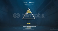 max rank gold betadan kalma hesap