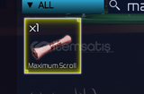 maximum scroll