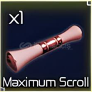 maximum scroll - jujutsu infinite