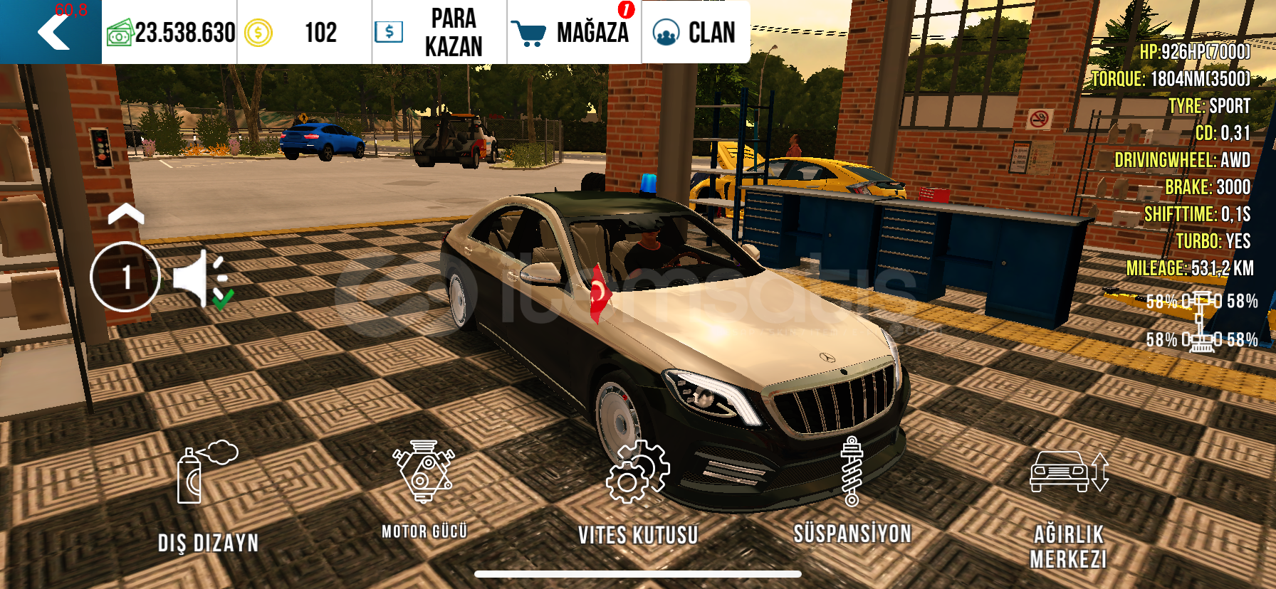 maybach mercedes çakarlı ve sirenli  maybach mercedes çakarlı ve sirenli