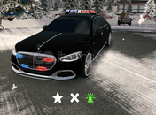 Maybach s680 çakarlı polis